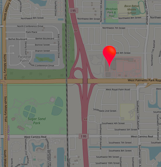 Map of Del Amo Fashion Center location