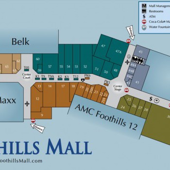 Foothills Mall stores plan