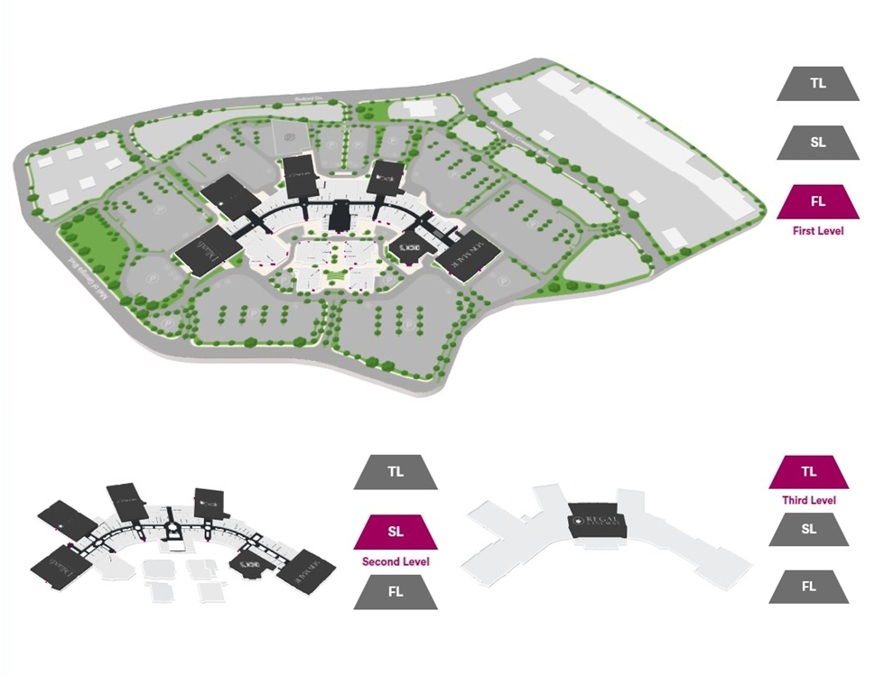 Mall Map of Mall of Georgia®, a Simon Mall - Buford, GA