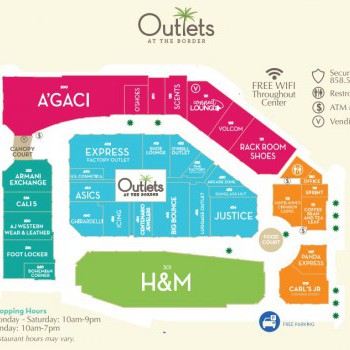 Outlets At The Border stores plan