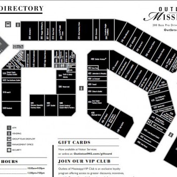 Outlets of Mississippi stores plan