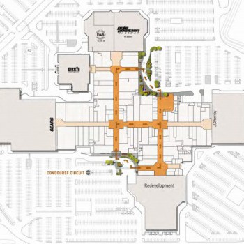The Marketplace Mall stores plan