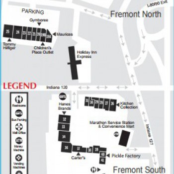 The Outlet Shoppes at Fremont stores plan