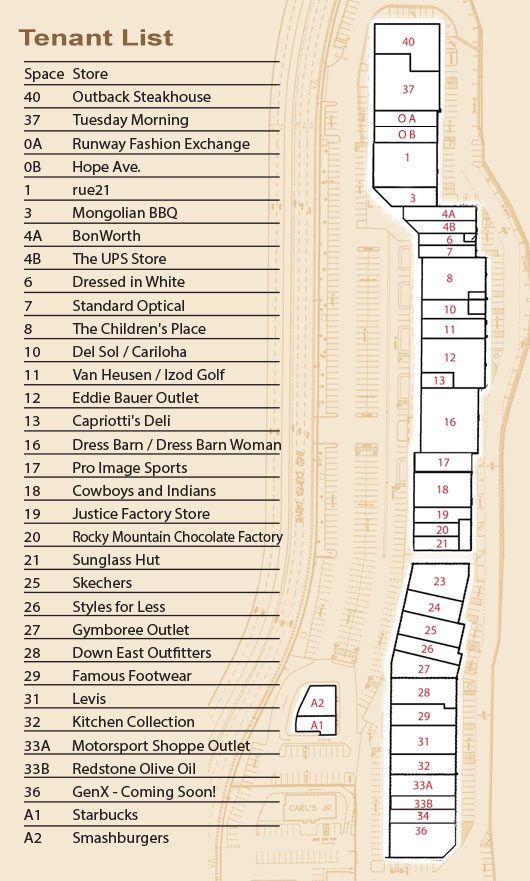 Outlet centre in St George, UT - The Shoppes at Zion - 32 stores | Outlets Zone