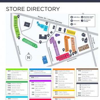 The Shops @ Rockvale stores plan