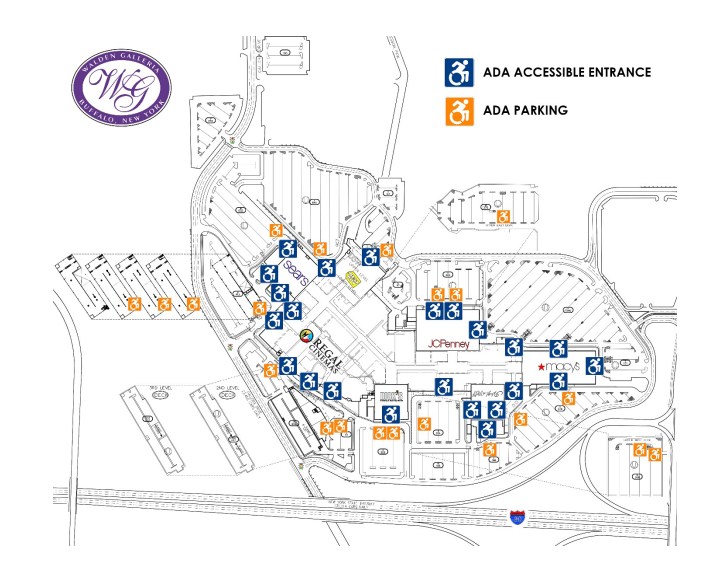 galleria edina map