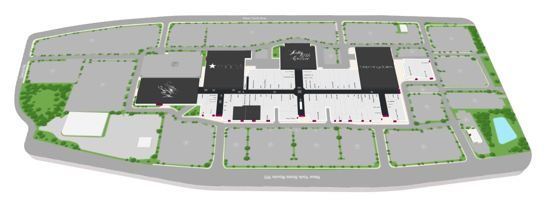 walt whitman mall map